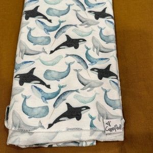 Copper Pearl Knit Swaddle Blanket